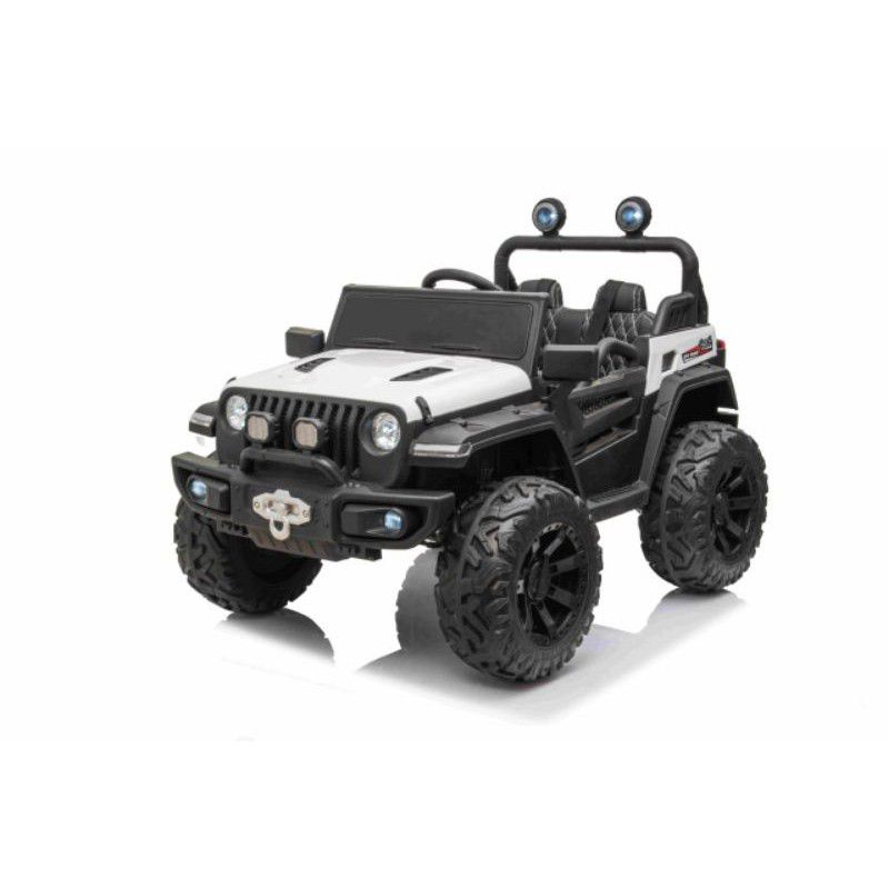 MOBIL AKI JEEP RUBICON DAKAR 4 WD YUKITA NON PAINTING - MAINAN MOBIL AKI