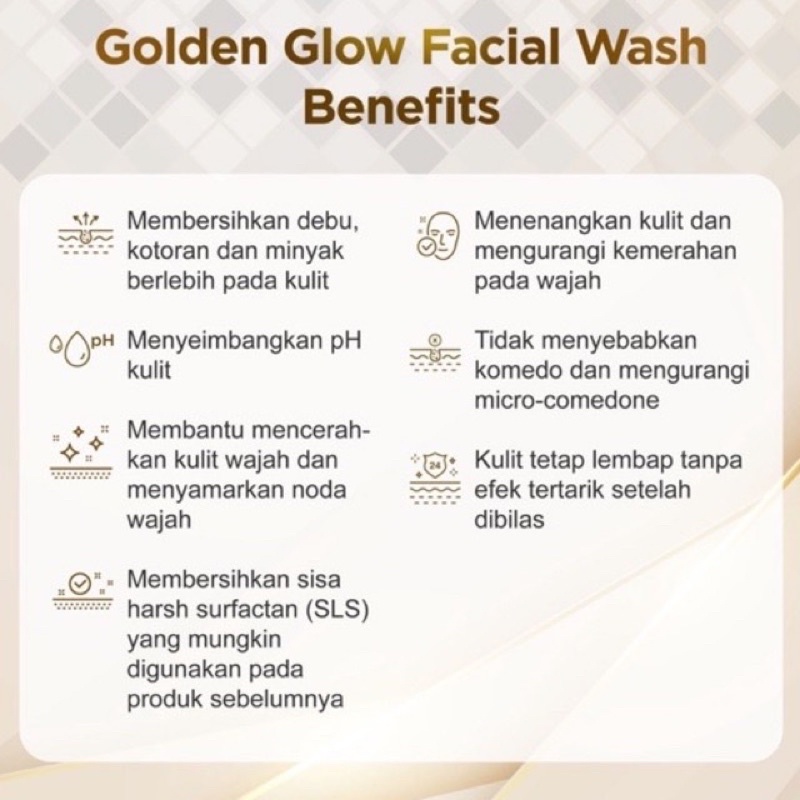 MS GLOW FACIAL WASH GOLDEN GLOW