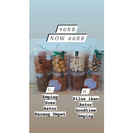 

Snack hampers lebaran murah