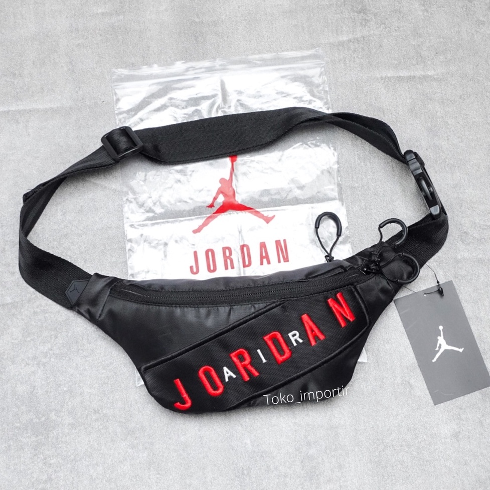 Waistbag Air Jord4n Tas Pinggang Pria Import Mirror Ori