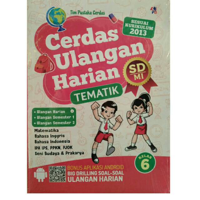 Cerdas Ulangan Harian Tematik Sd Kelas 6 K13 Shopee Indonesia