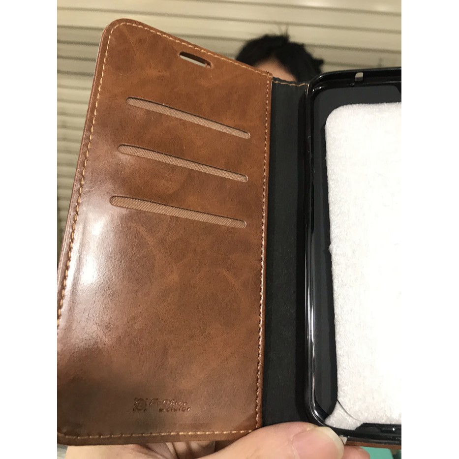 Flip wallet leather kulit dompet case vivo y93