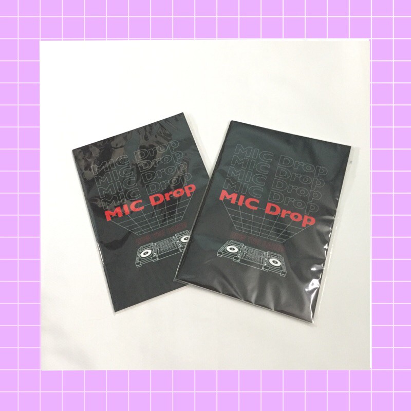 

BTS MIC DROP A5 NOTE BOOK