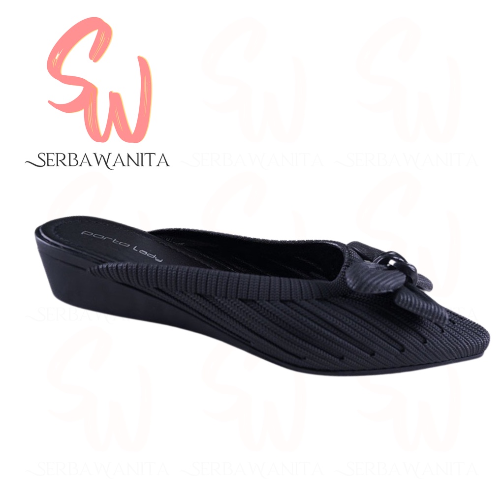 Selop Wedges Wanita Korea Jelly Pita Terbaru Porto DTA-1