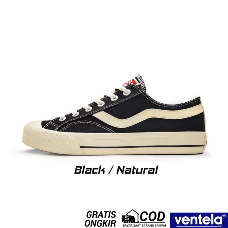 Ventela Public Low Black Natural Original