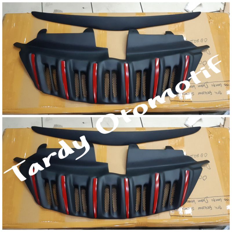Grill Avanza Xenia Type S 2007-2011 Apollo List Merah