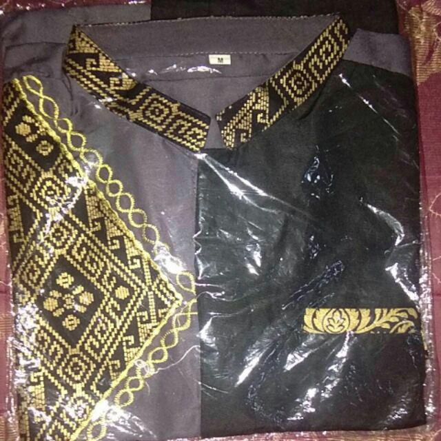 Baju Koko Batik Songket Pria Modern Fashion Batik Solo