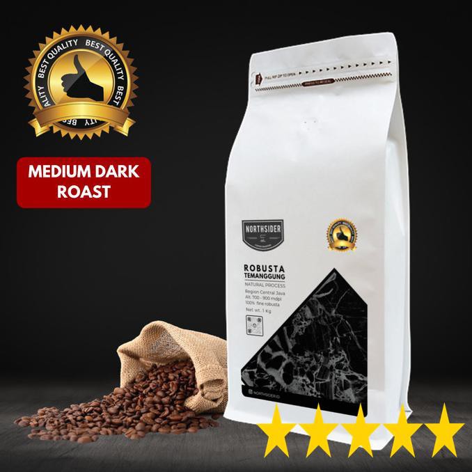 

Biji Kopi Robusta Gayo Washed - 1Kg Northsider Coffee - Biji Kopi New