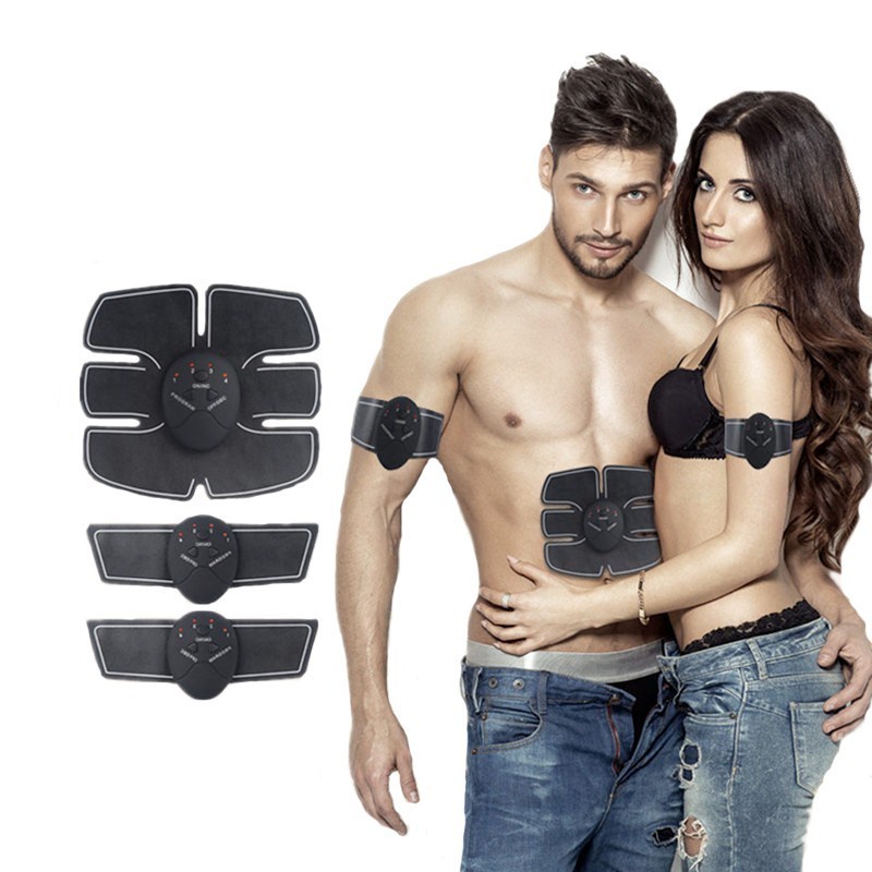 Alat Stimulator Terapi EMS Otot Six Pack ABS Abdominal Smart Fitness