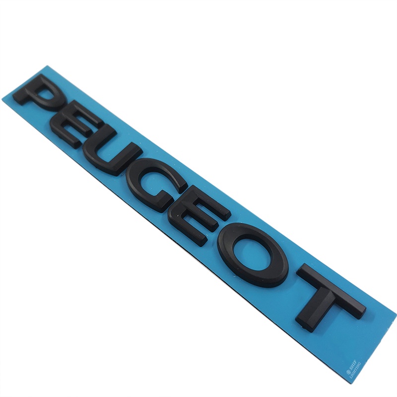 1pc Stiker Emblem Logo PEUGEOT Bahan ABS Untuk Dekorasi Mobil PEUGEOT