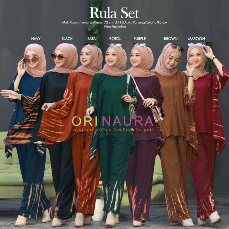 Waka Jumbo Oversize Camelia Selosa Binsa Set Busui