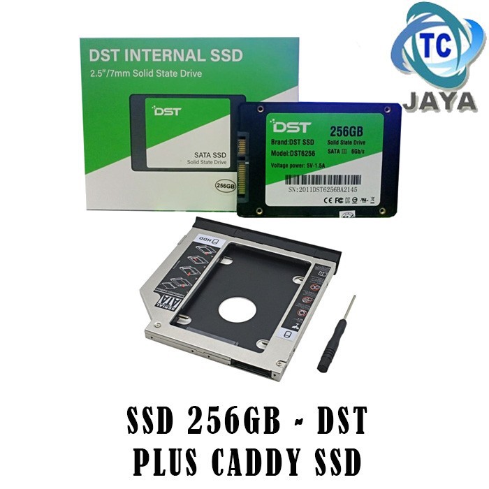 SSD 256GB - MERK DST Plus CADDY SSD