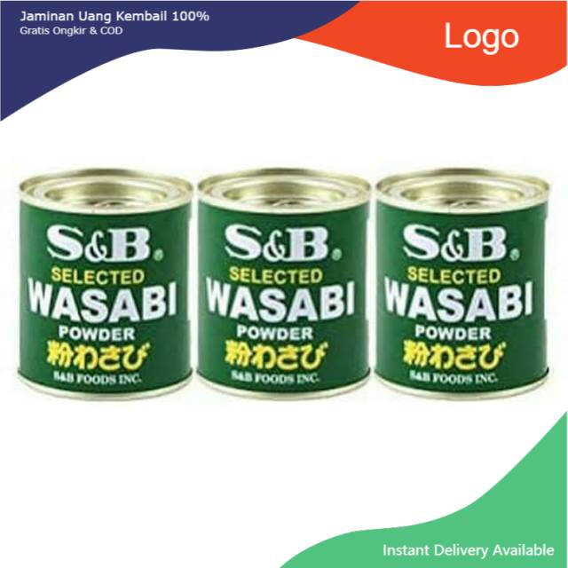 

S&B SELECTED WASABI POWDER CAN 30GR