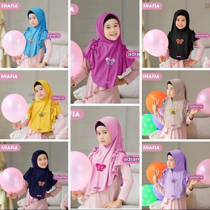 00192 Adiane Shafia Hijab Anak Usia 6-11 Tahun