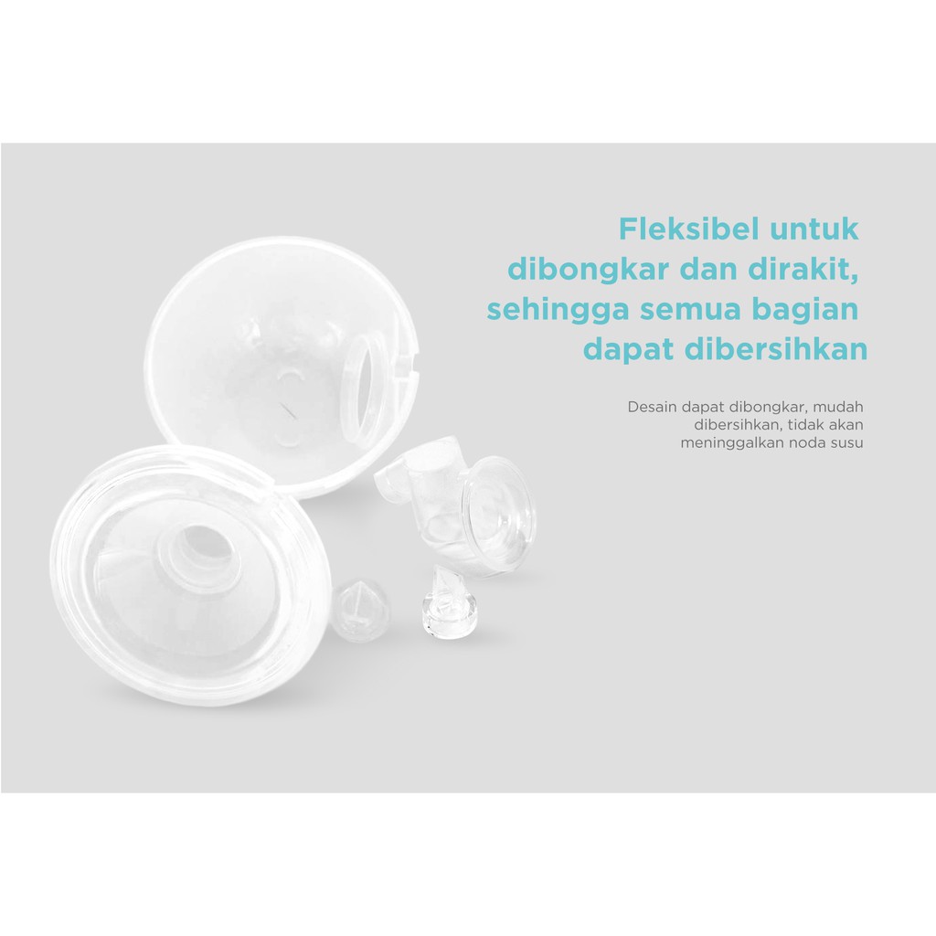 [PROMO] Mooimom Hands Free Wireless Electric Breast Pump Pompa Asi Elektrik