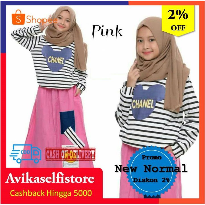 Kekinian 2020  Setelan Trand Remaja Kekinian Nisa Sabiyan 