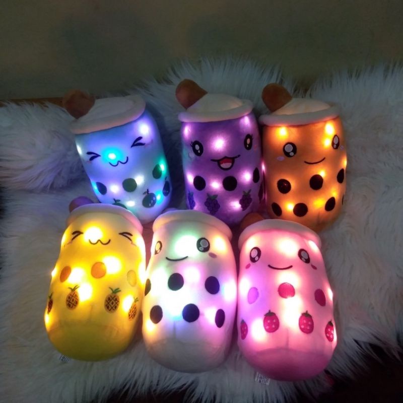 Boneka boba viral led murah harga promo cocok untuk hadiah anak anak hadiah pacar