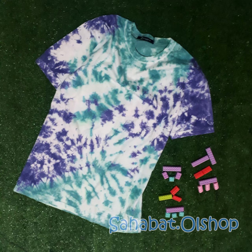 Sahabat Kaos Tie Dye Premium Lengan Pendek Berbagai Warna