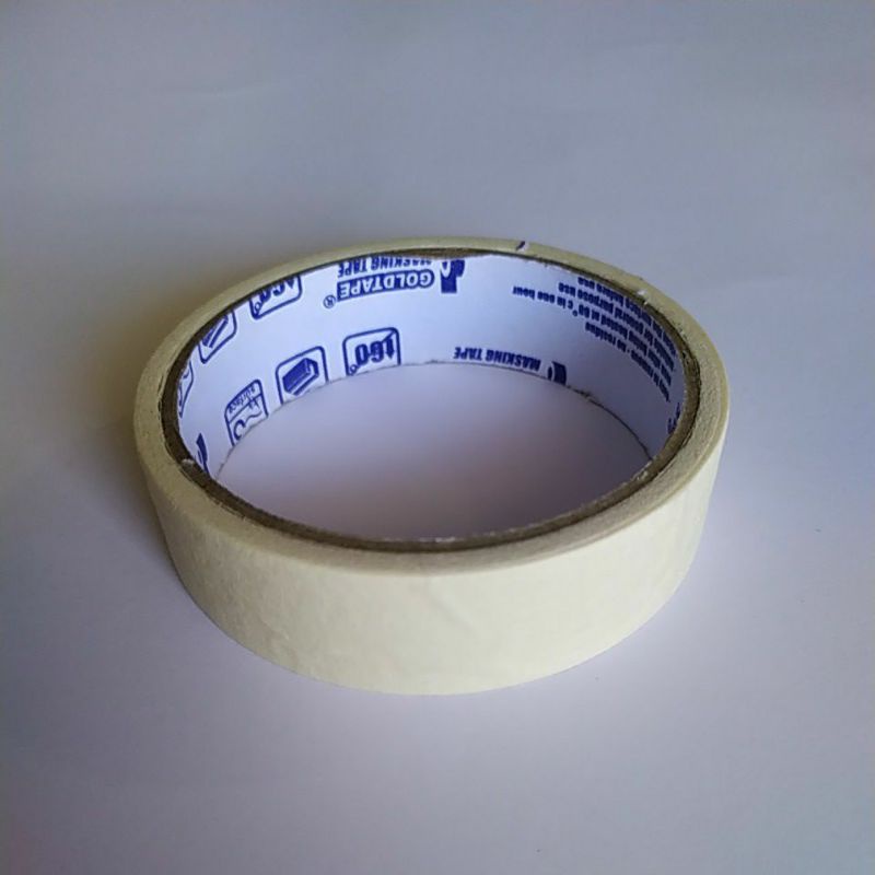 Isolasi kertas 1"= 24mm Goldtape Isolasi ducco