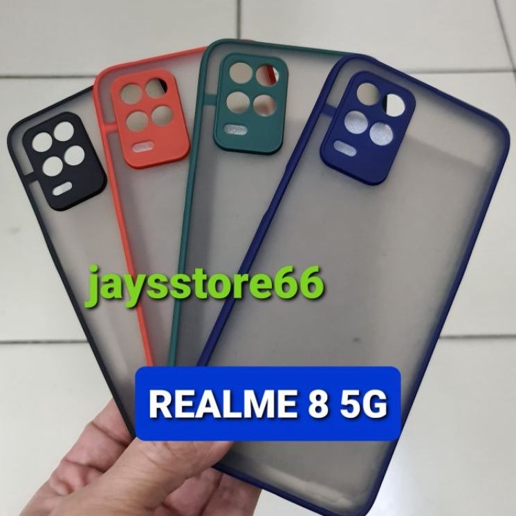 Silikon Case Dove My Choice Realme 8 5G Pelindung Kamera