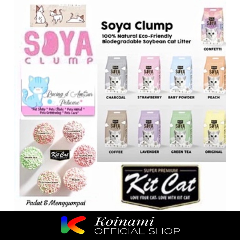 Snow Peas Cat Litter Kit Cat 7L - Soya Clump Cat Litter Kit Cat 7L - Tofu Cat Litter Kit Cat - Pasir Kucing - Soya Clump - Pasir Gumpal Kucing