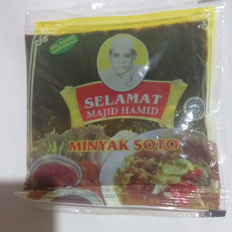 

Jual Bumbu Minyak Soto Padang Selamat Majid Hamid 40 Gram Murah