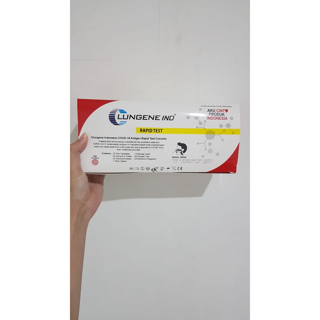 Besst Price Swab Hidung Mandiri Kit AG 1pcs AIN