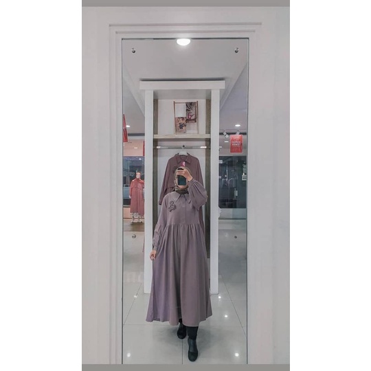 MIDI DRESS BY DELIA HIJAB
