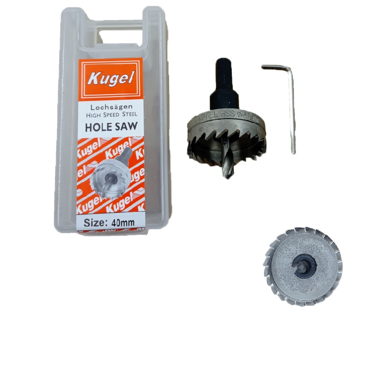 Hole Saw Besi 40mm / HoleSaw Besi 40mm / Mata Bor Besi 40mm KUGEL