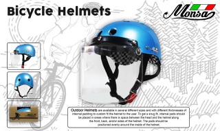  Helm Sepeda Monsa  Face Shield Visor Kaca Shopee 