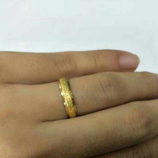 Cincin Kawin Cincin Couple Cincin Polos Emas Asli 3 Gram Indonesia