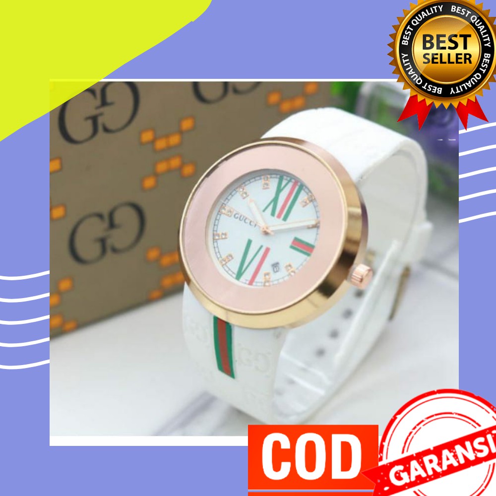 Jam Tangan Kecil Cewek Wanita Rubber Murah Kekinian Terbaru Elegan Dan Mewah