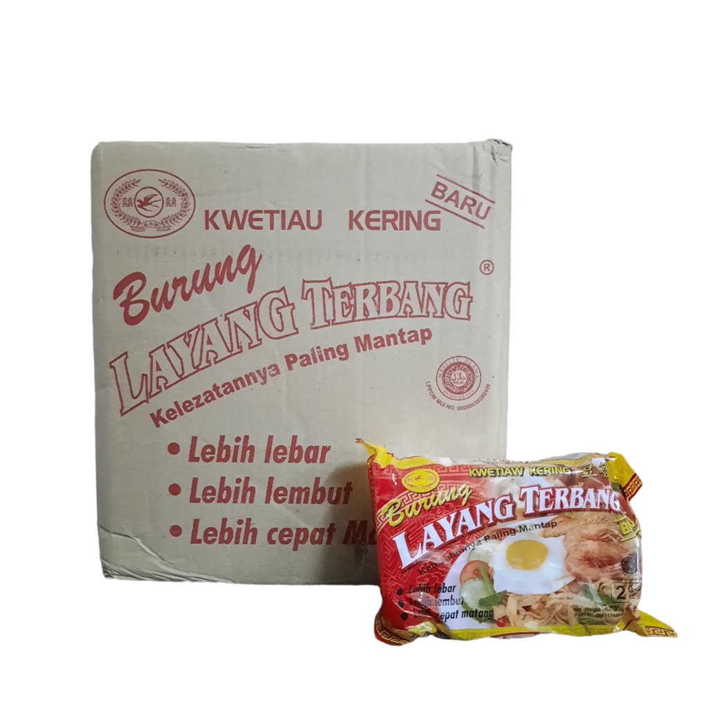

KWETIAU KERING CAP BURUNG LAYANG TERBANG 150g*20 BUNGKUS