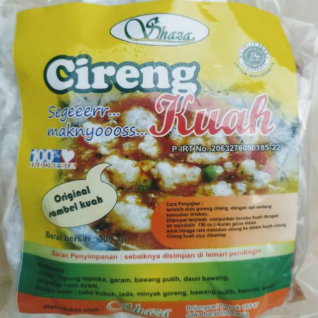 

Cireng Kuah Shaza [Bisa Kirim J &T]