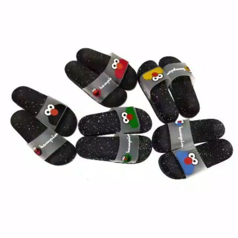 Sandal Selop Wanita Elmo full Karet