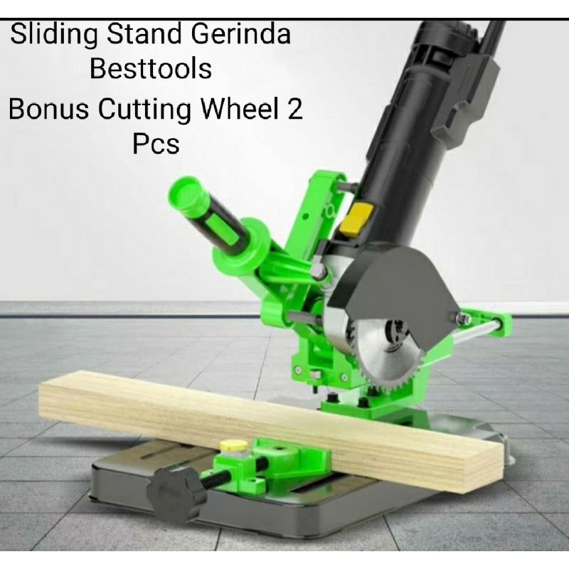 Stand Gerinda Dorong Besttools-Dudukan Mesin Gerinda-Sliding Stand Gerinda