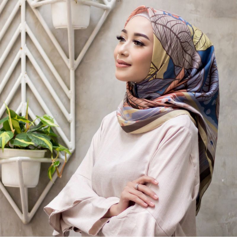 Hijab My Lady Nessa Motif Kerudung Original Jilbab Muslim