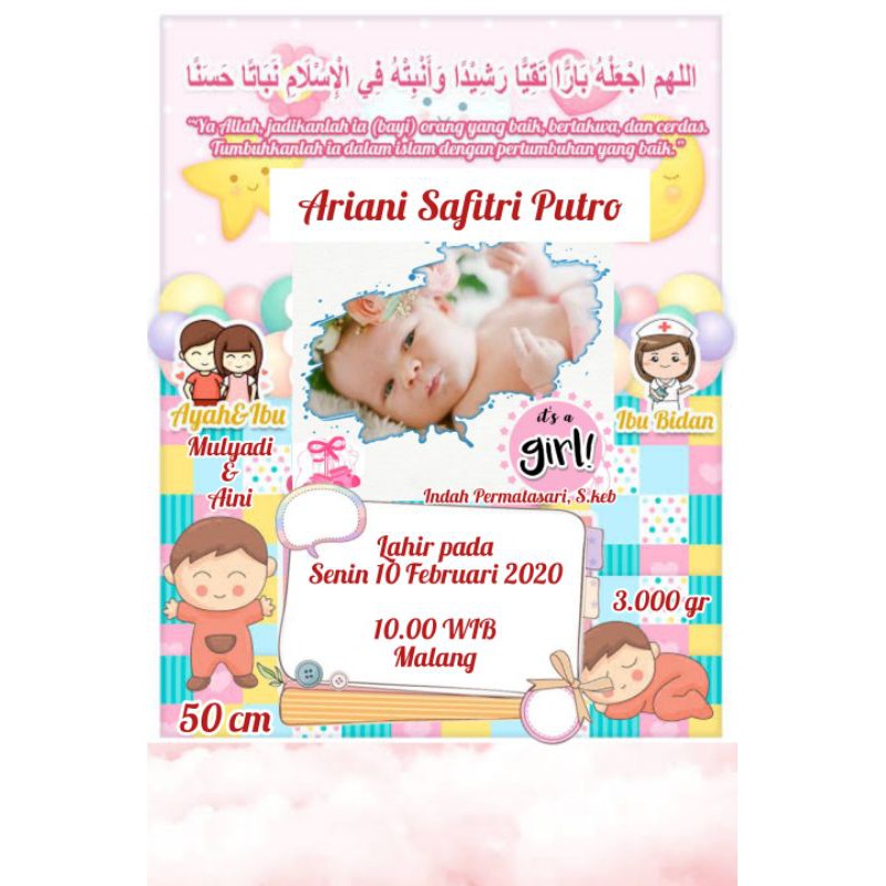 edit foto biodata bayi kekinian file saja