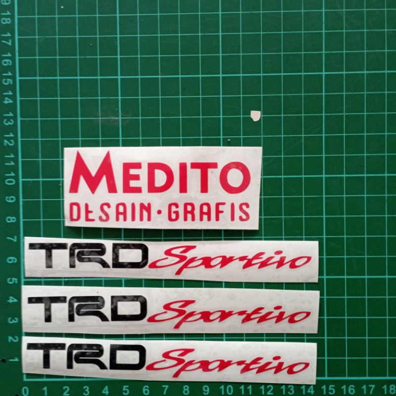 Sticker Cutting TRD Sportivo