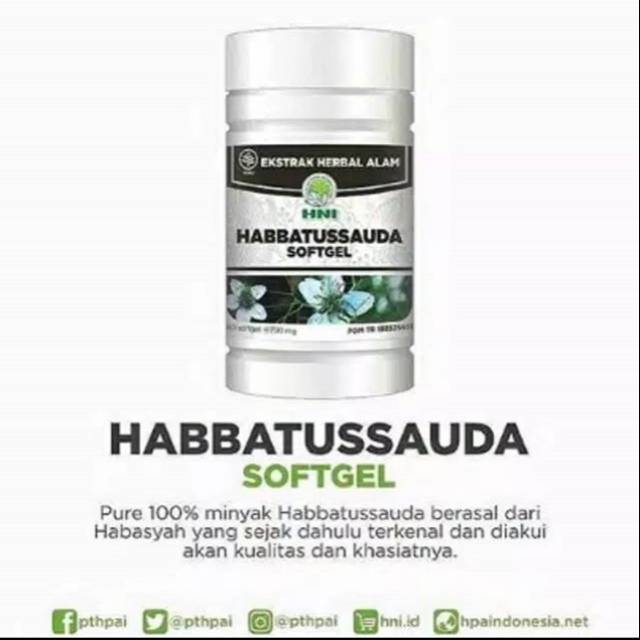 HABBATUSSAUDA SOFTGEL HNI HPAI / HABBASSAUDA SOFTGEL HNI HPAI
.