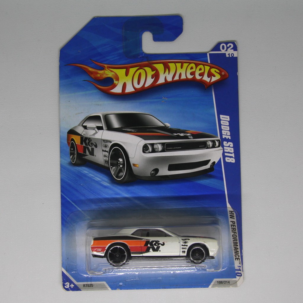 Hot Wheels Dodge Srt8 putih