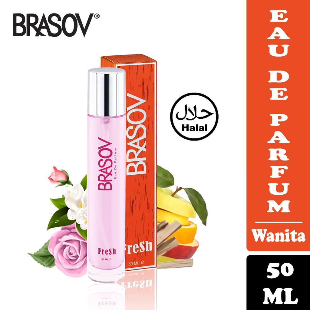 Parfum Wangi Parfum Brasov 50ml Farfum Wanita Original Tahan Lama Parfum Pria Minyak Wangi Murah