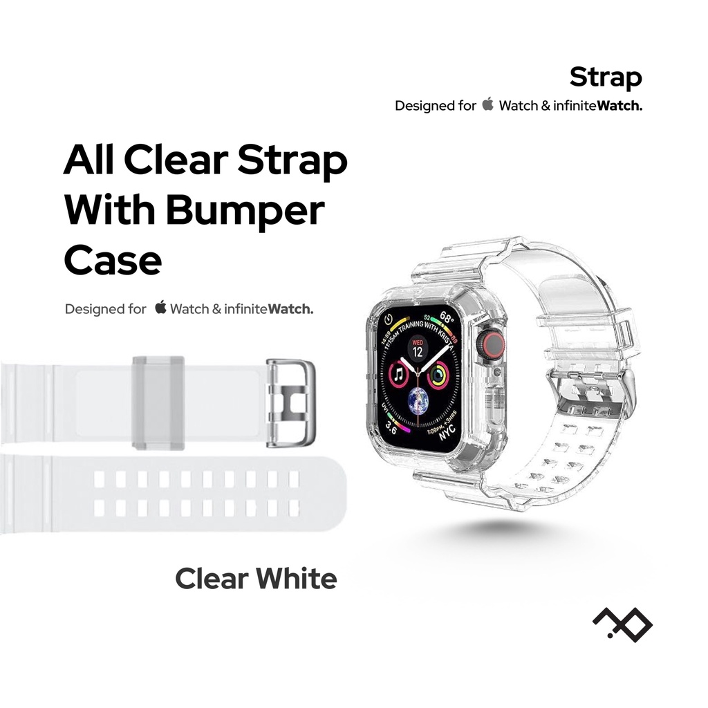 Clear Strap With Bumper Case