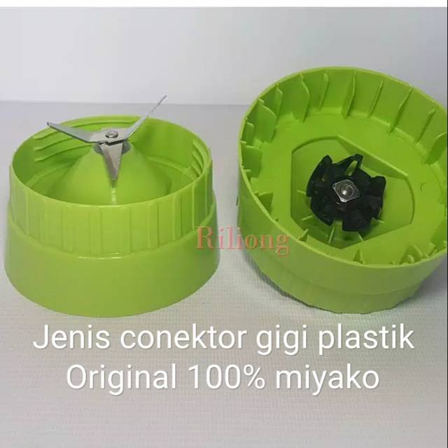 Mounting miyako gigi conektor plastik