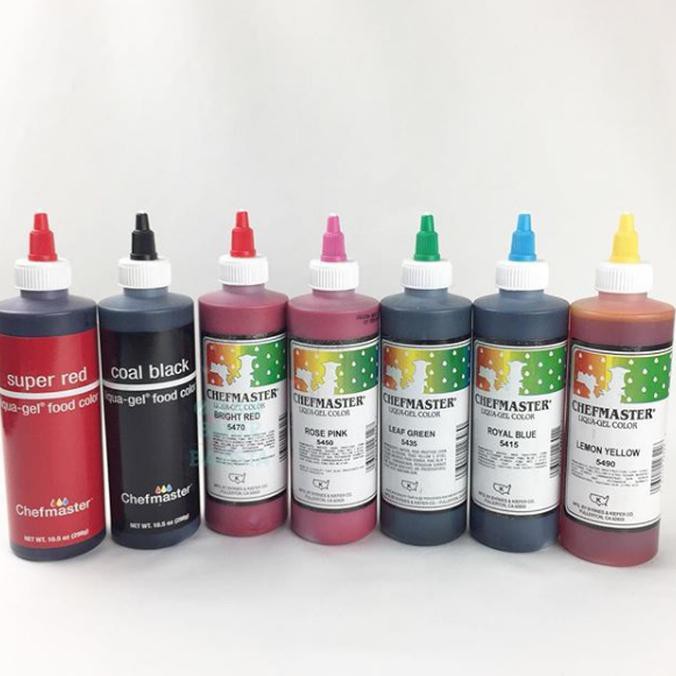 

31.87-Kue- Chefmaster Food Coloring Gel 10.5Oz (298Gr) / Pewarna Besar Chefmaster -Terlengkap-