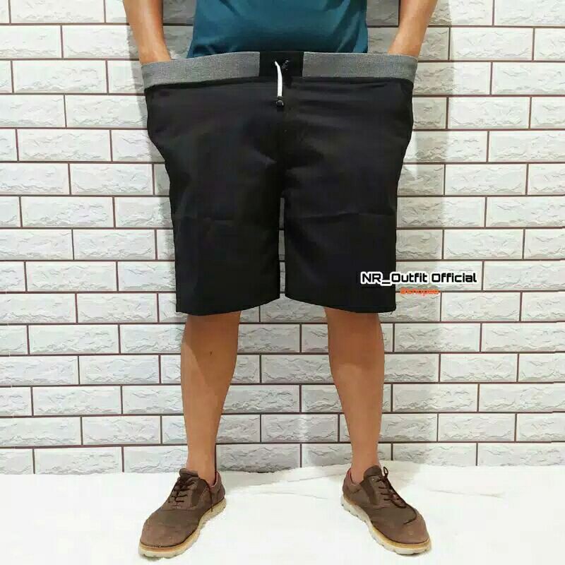 Celana Pendek Pria Chino Jumbo Big Size 38-44