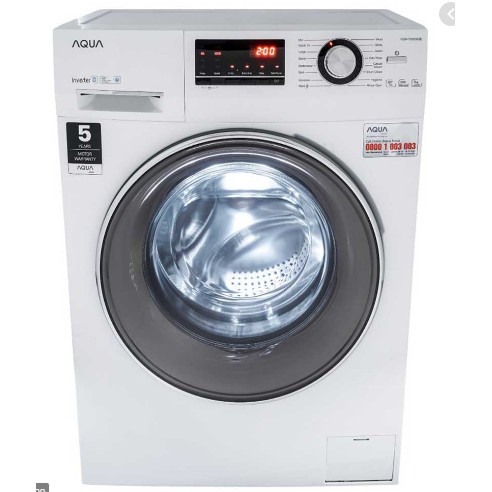 PROMO MESIN CUCI AQUA FQW-700636QD FRONT LOADING 7 KG 150 WATT