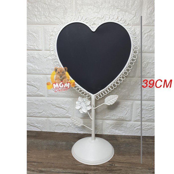 Memo display board bentuk LOVE papan tulis LOVE tinggi 39cm