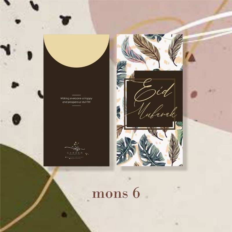 

[MONS SERIES] AMPLOP LEBARAN / Amplop Idul Fitri / Eid Envelope / Raya Envelope