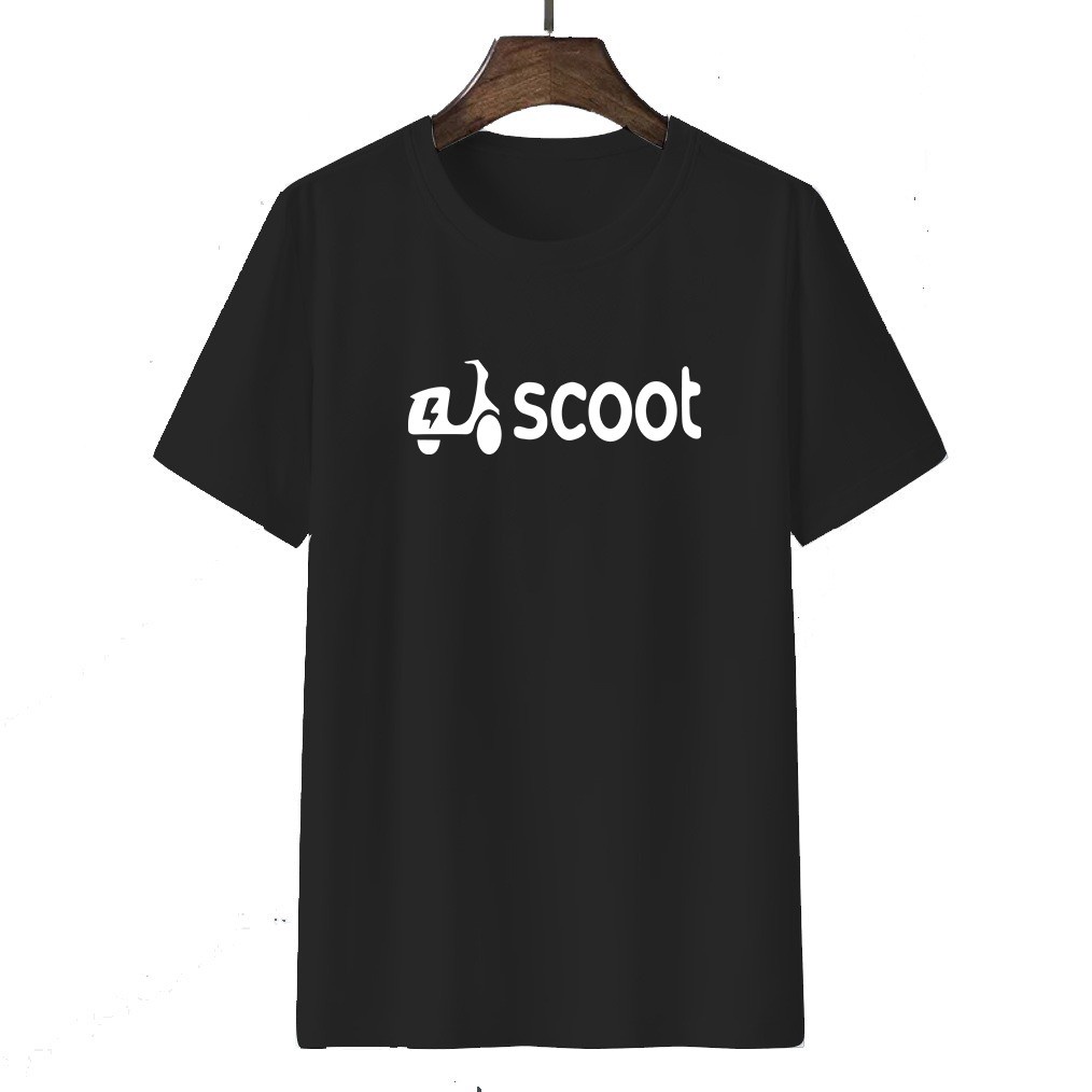 Tshirt Baju Kaos Distro Scoot  / Kaos Distro Pria Wanita
